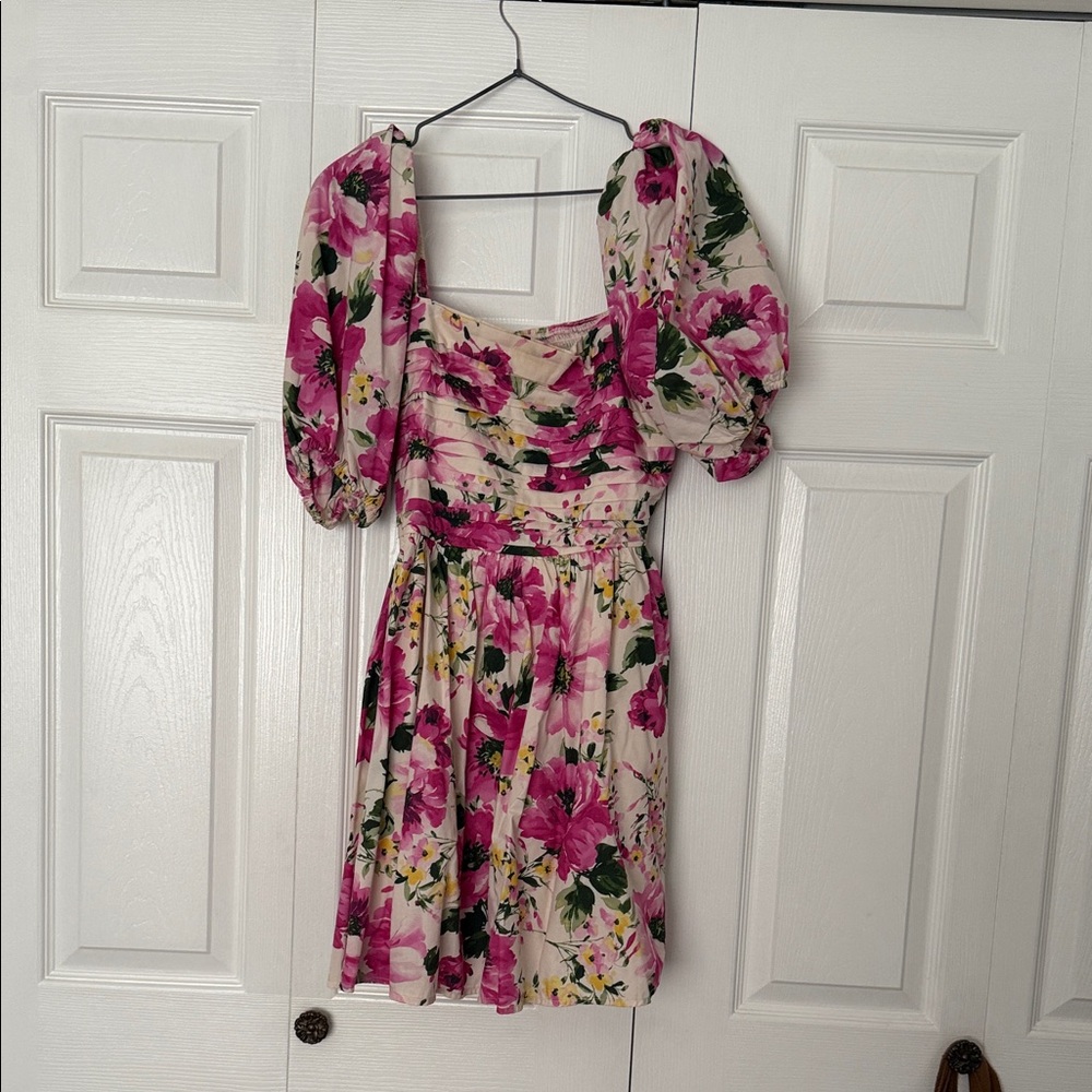 Abercrombie & Fitch Emerson poplin waisted dress